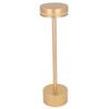Cordless Table Lamp 3 Color Dimming Rechargeable LED Desk Lamp with Touch Control for Home Bedroom Office Gold