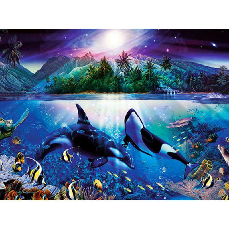 5D Diamond Painting Landscape Sunset Sea Cross Stitch Full Round Diamond Mosaic Home Decoration DIY Handmade