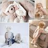 Autumn Winter Fleece Baby Jumpsuit: Cartoon Animal Footed Romper