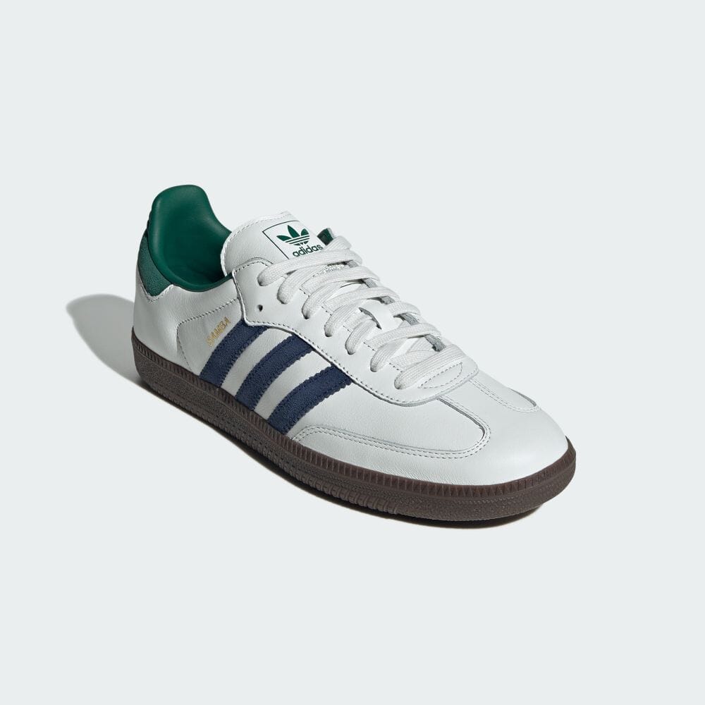 Adidas SAMBA OG Black White Tenisky ORIGINALY Unisex IH4882 Black White/College Green/Active Green