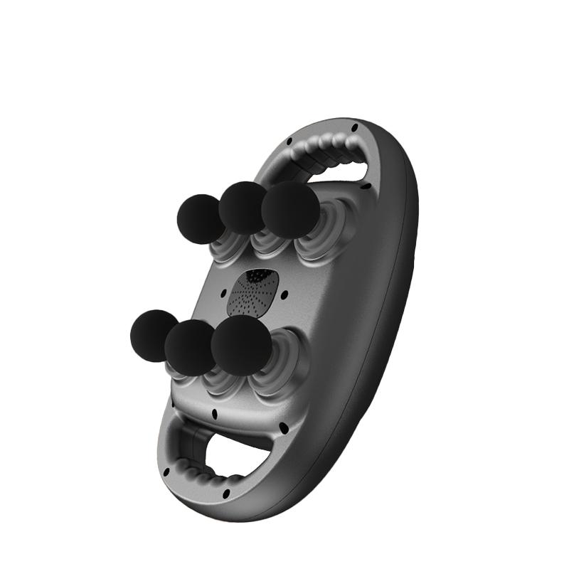 Sechs Köpfe Faszienpistole 9 Modi Professioneller Taille Rücken Arme Körper Entspannung Massagegerät Kabellose Vibration Muskelmassagepistole