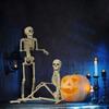 40cm Full Body Halloween Skeletons with Movable Joints Hanging Skeleton  for Horror Props  Home Party Decoration
