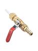 Valve Type Sandblaster Tool Featuring Brass Ball Valve and Connector Replacement for Efficient Rust and Paint Removal