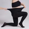 Women's Autumn Winter Bare Leg Effect Pantyhose Double Sided Crotch Fleece Lined Base Layer Tights