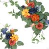 2 Pack Wedding Arch Floral Swag with Artificial Blooms for Home And Event