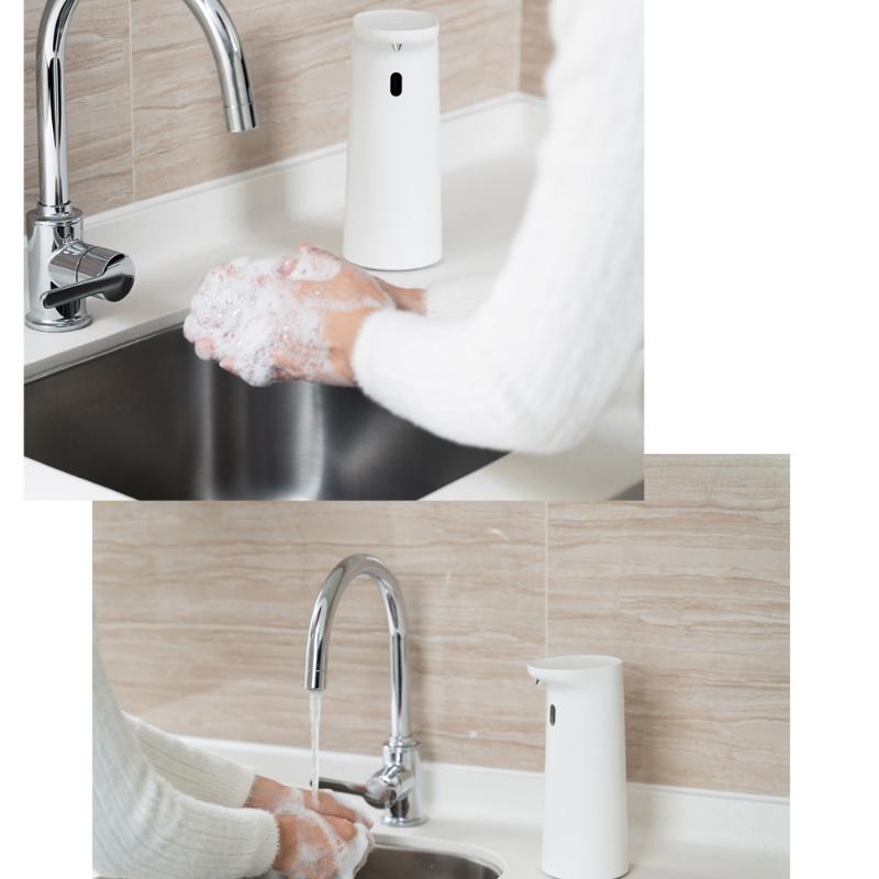 400ML Smart Săpun Dispenser Automat Spumă Spumă Spumă Dispenser Vertical Spumă Spălare Mâini Toaletă Utensile Portabile de Bucătărie de Uz Casnic