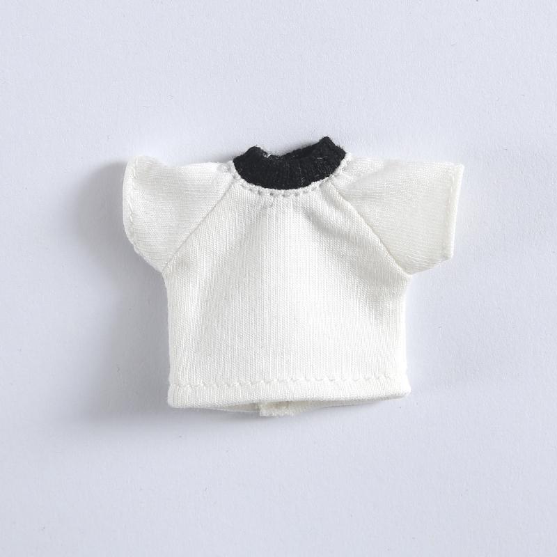 New OB11 bjd Doll Clothes Stripe Shorts Sleeve T-shirt for 1/8 1/12bjd, obitsu11,ob11,molly Doll Accessories Clothing