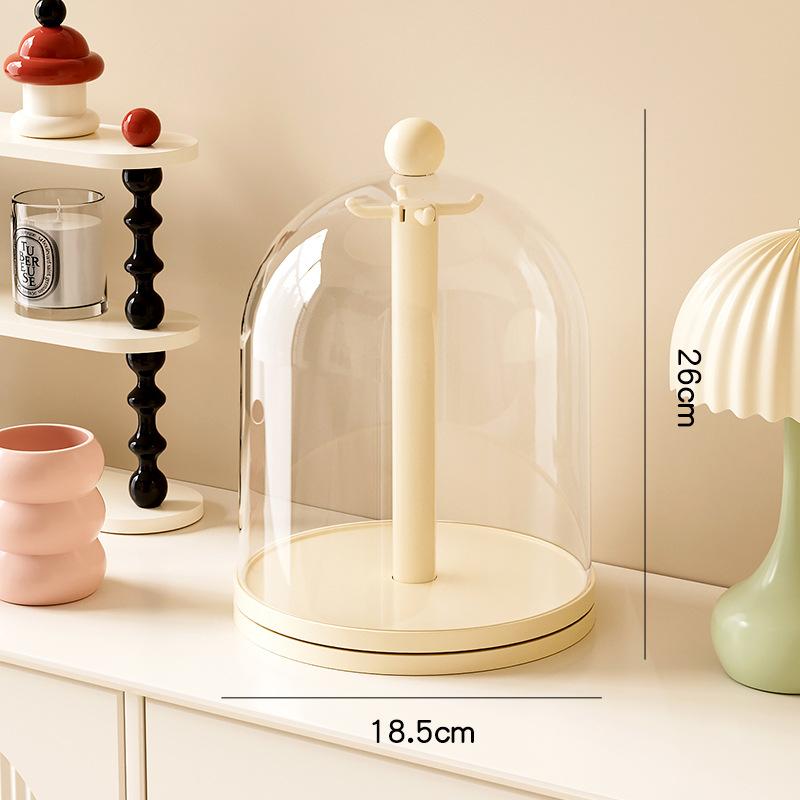 

Rotating display box cover, suitable for dolls and plush toys - multifunctional storage box designed specifically for blind box жовтий
