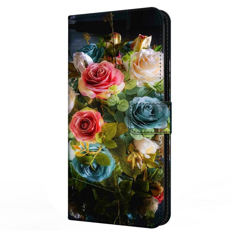 Flower Wallet Leather Case For Oneplus Nord 4 / Nord 3 / Nord 2 Stand Flip Bumper for Oneplus Nord 4 5G Wallet Phone Case Nord 3 Oneplus Nord 2&Case & Strap