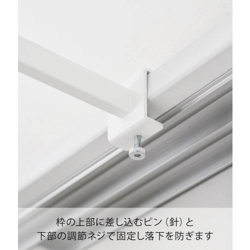 Yamazaki Tower Indoor Clothes Drying Rack, Extendable, Wide Depth, White, 99-180cm W X 22.5cm D X 5-6.5cm H, Compatible with Doors and Curtains, Screw