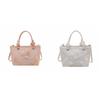 Butterfly Chinese Style Bucket Bag Artistic Canvas Material Cheongsam Handbag Tassel Decoration Magnetic Buckle Closure