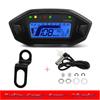 LED Digital Meter Motorcycle Speedometer Adjust Backlight ODO TRIP KMH MPH for 2-4 Cylinders Engines Motor instruments For Honda