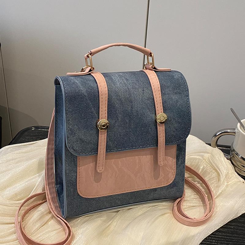 

Текстурированный повседневный рюкзак для женщин на лето, новая модная и стильная сумка через плечо, простая сумка для поездок на работу и обратно для женщин