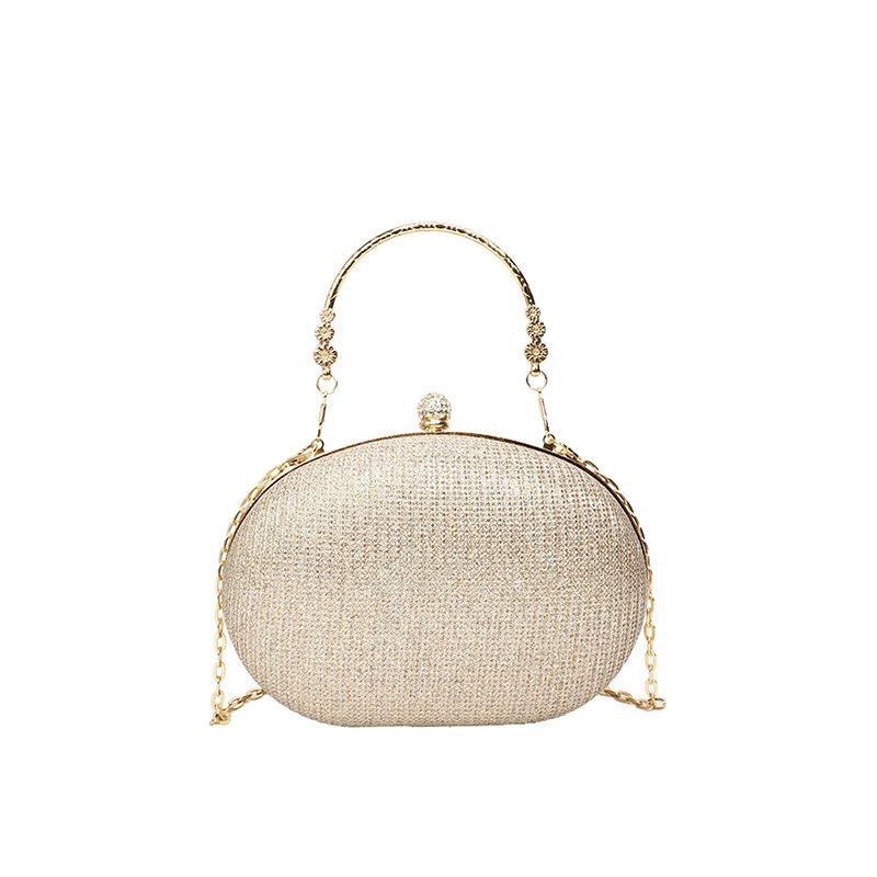 Fashion Acrylic Solid Color Crossbody Bag 2025 Hot Selling Designer Chain Popular Versatile Concise Western Style Shoulder Bag
