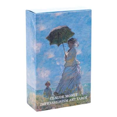 Clau De Monet for Impression Art Tarot 78 Cards Poker Board Game Fate Family Par