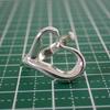 [Used] TIFFANY 925 Open Heart Ring / Size 8 / G455-24