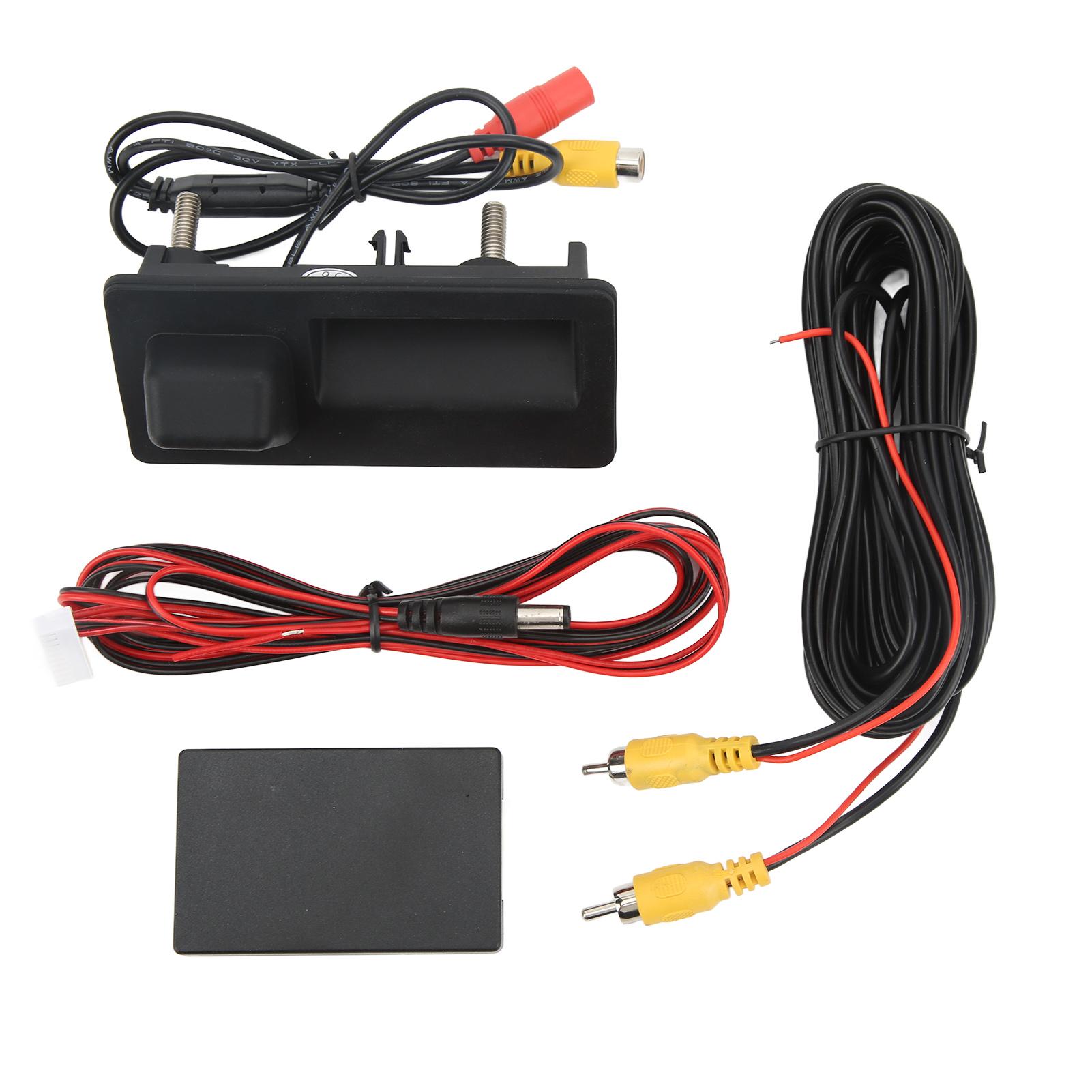 Trunk Handle Rear View Backup Camera Night Vision Wide View Angle IP67 Waterproof for A4 8K A5 S5 8T Q5 Q3 A6L A8L RS6