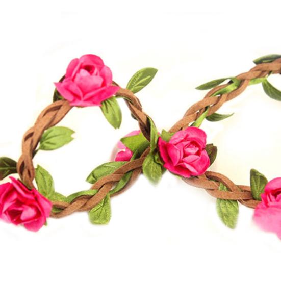 Boho-Stil Blumen-Stirnband, Festival, Party, Hochzeit, Damen-Girlande, Haarband
