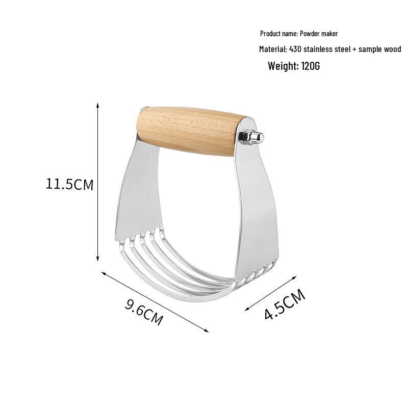 

Скребок для теста из нержавеющей стали и инструмент для взбивания теста