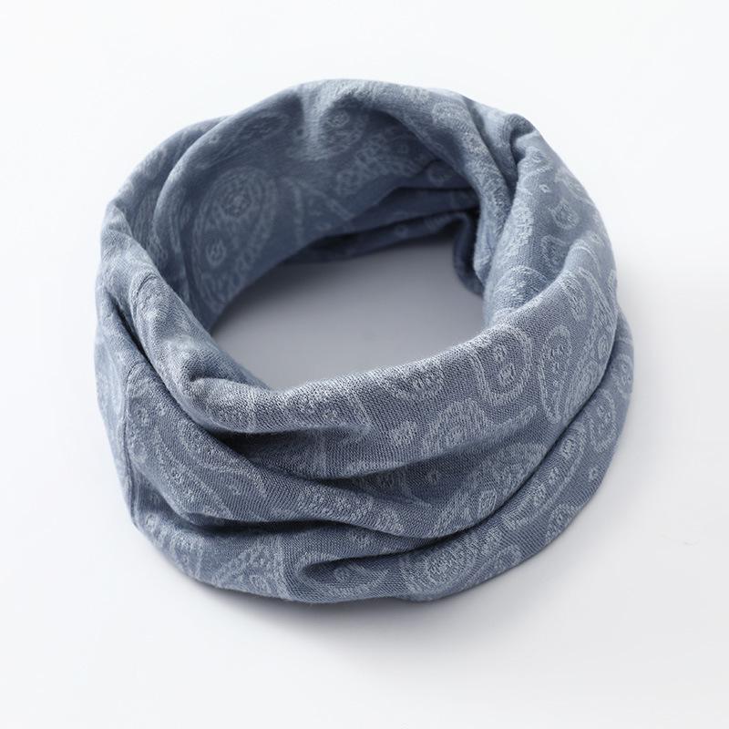 Unisex Winter Cotton Snood: Versatile Thick Neck Warmer & Cervical Protection Scarf