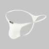 Low Rise G-String Men Sexy Underwear Bulge Pouch T-Back Thongs Ice Silk Underpants Gay Erotic Panties Soft Knicker Bikini Trunks