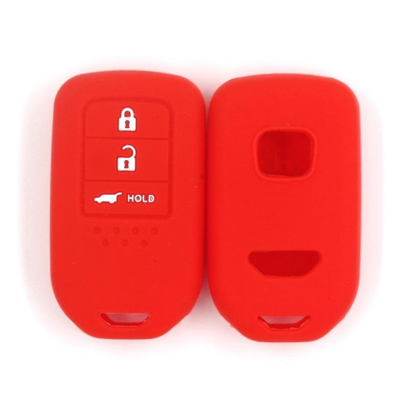 

Suitable for Honda Jade 3-key tail box letter car key bag high-quality drop-resistant key cover красный