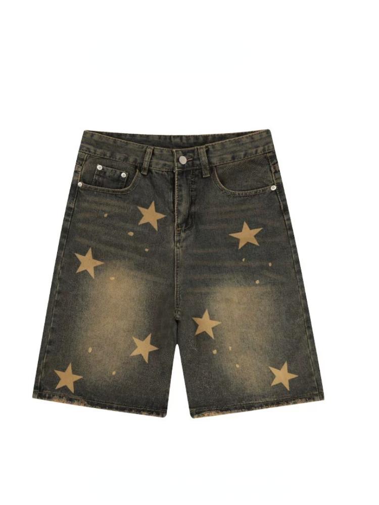 Корейские модные женские синие джинсовые шорты — фото 7