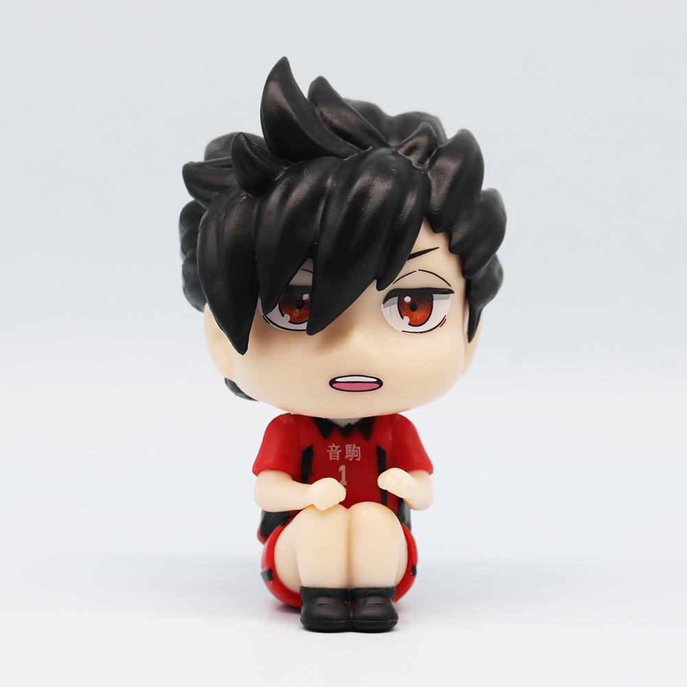 Adorable Pvc Volleyball Anime Figure Of Lk Black Tail Iron And Lk Gnawing Claw For Collectors