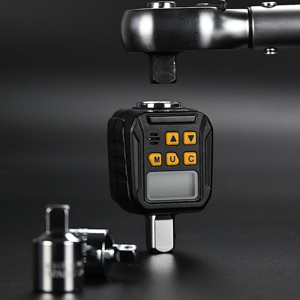 Portable Digital Torque Adapter 1.5-340N.m Adjustable 1/2 Inch Electronic Torque Wrench Bicycle Car Motorcycle Repair Tool