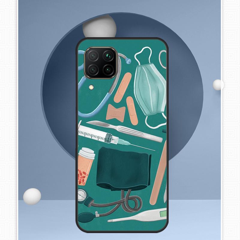 Medical Doctor Nurse For Huawei P30 P60 Pro P20 P40 Lite Nova 9 10 SE 12s 12i 11i 8i Y91 Y60 Y70 Y72 Y90 Y61 Case