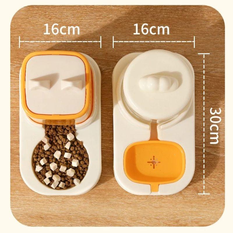 Automatic Cat Feeder Pet drinking bowl large capacity food storage bucket Easy Clean Cats Dog Accessories