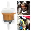 Universal Fuel Filter Set of 2 Fits Hose ID, Proof Construction, Fits Gasoline,