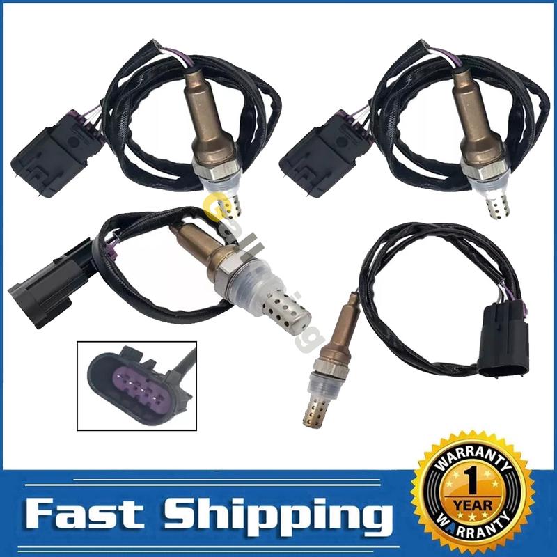 

4X O2 Oxygen Sensor 1 2 For 2007 2008 Hyundai Entourage Kia Amanti 3.8L 2007 - 2011 Hyundai Azera 3.3L V6 Front Rear 39210200
