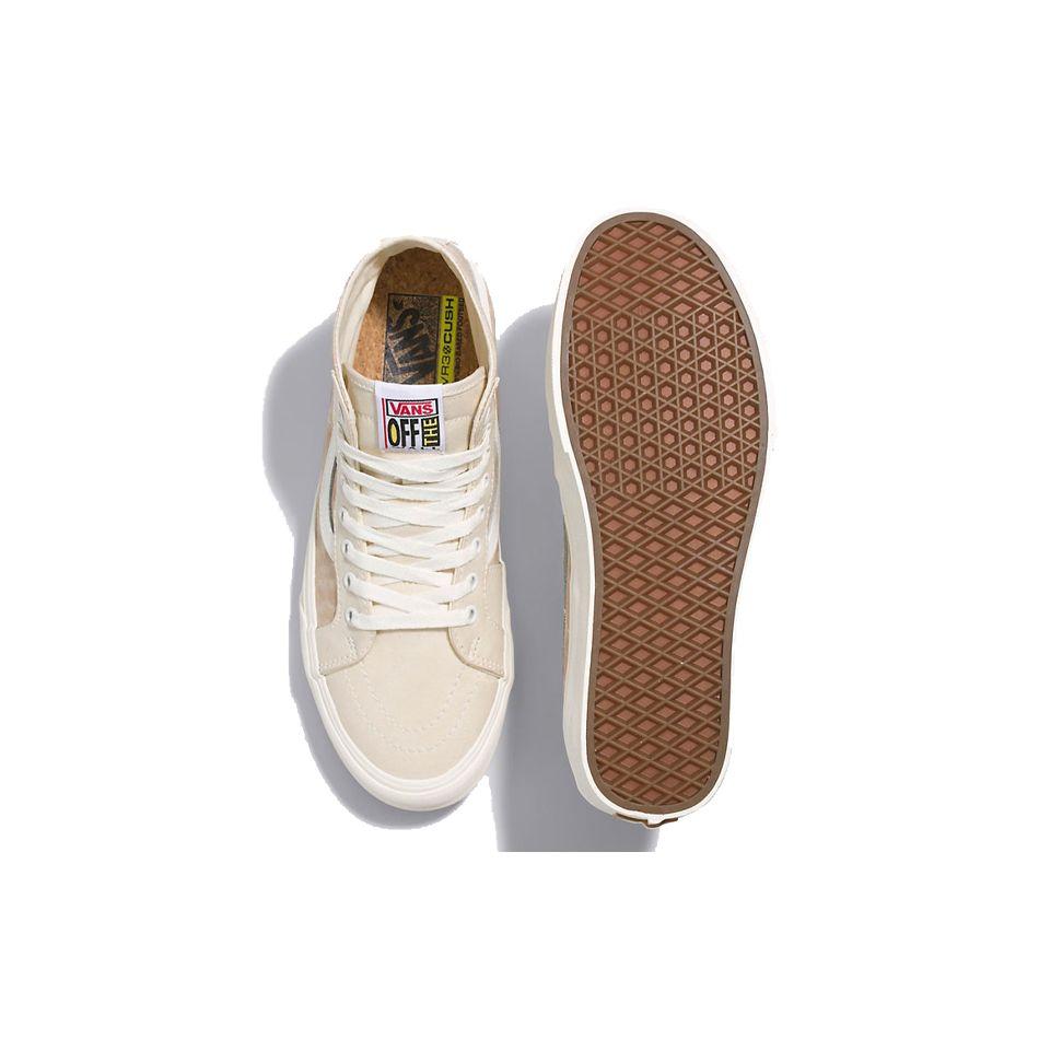 Vans Sk8-Hi 38 Decon VR3 SF Beach Sand Unisex Sneakers Cream VN0A4BX62ZA