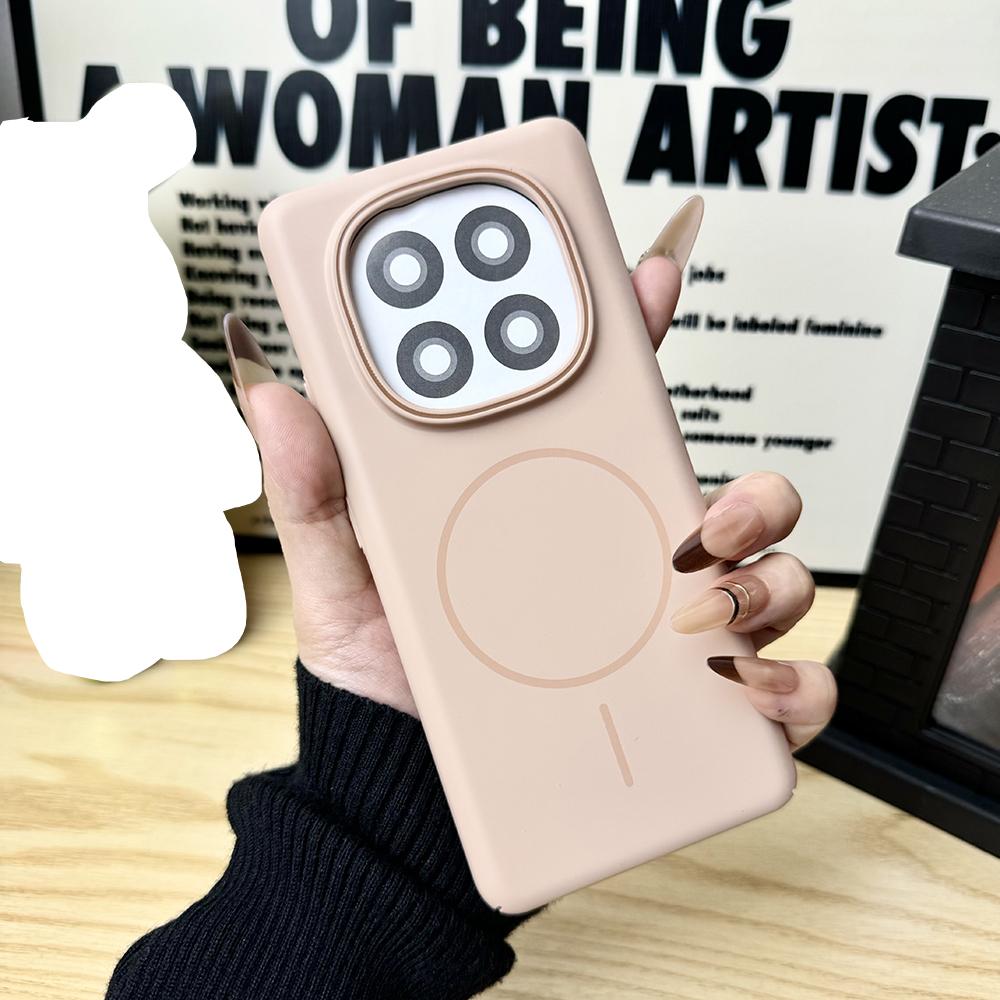 Shockproof PC Frosted Bumper For POCO X7 Pro F7 5G Magnetic Hard Phone Case For POCO F7 Ultra M6 F6 F5 Pro C75 X5 X6 Matte Cover