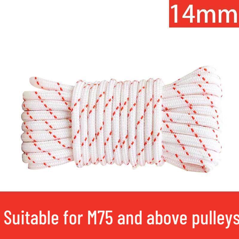 

14mm Nylon Rope with Stainless Steel Pulley Kit