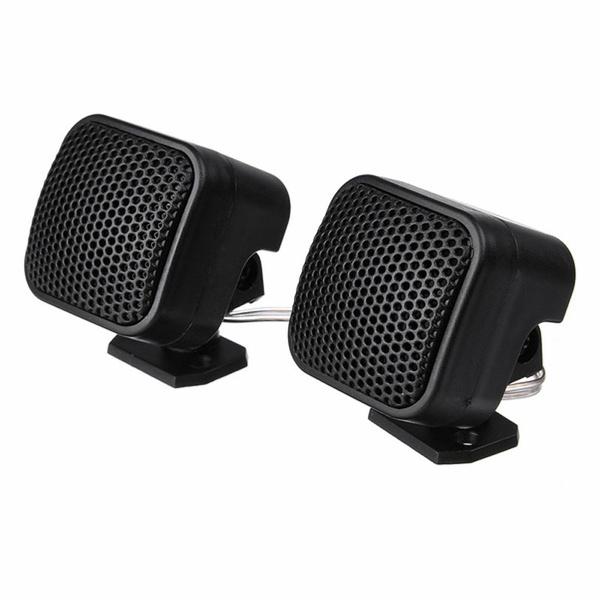 1Pair 12V 500W 105dB Rotatable Car Vehicle Audio Music Stereo Super Lound High Tweeter Speaker