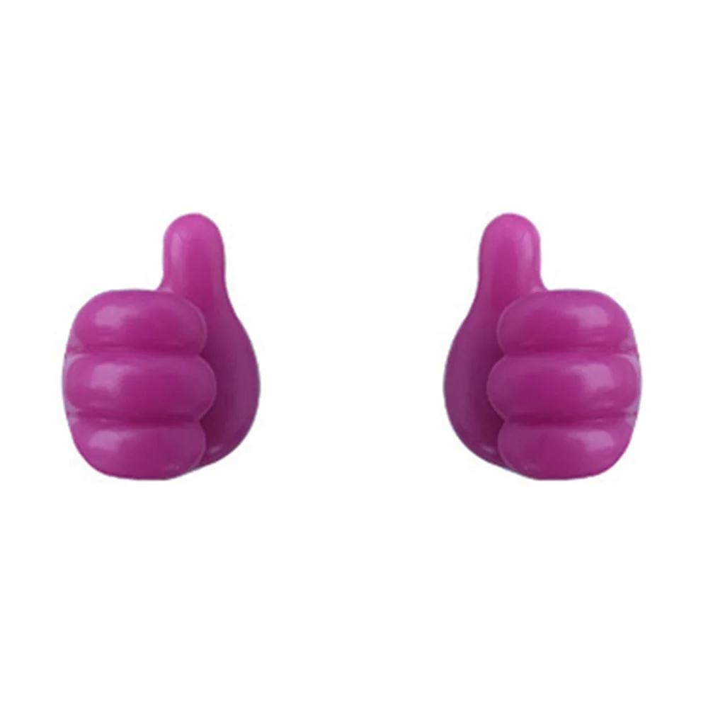 Handgeformter Gummihalter Brillenkabel Netzkabel Ladeleitung Selbstklebender Mini-Haken Auto-Aufbewahrungsorganisator Gadget-Dekorationen