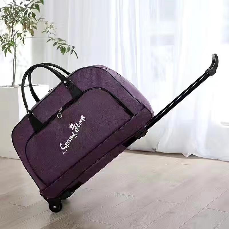 OEING Large Capacity Foldable Travel Bag with Wheels
