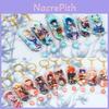 Genshin Impact Keychains Bright Vivid Acrylic Double Sided