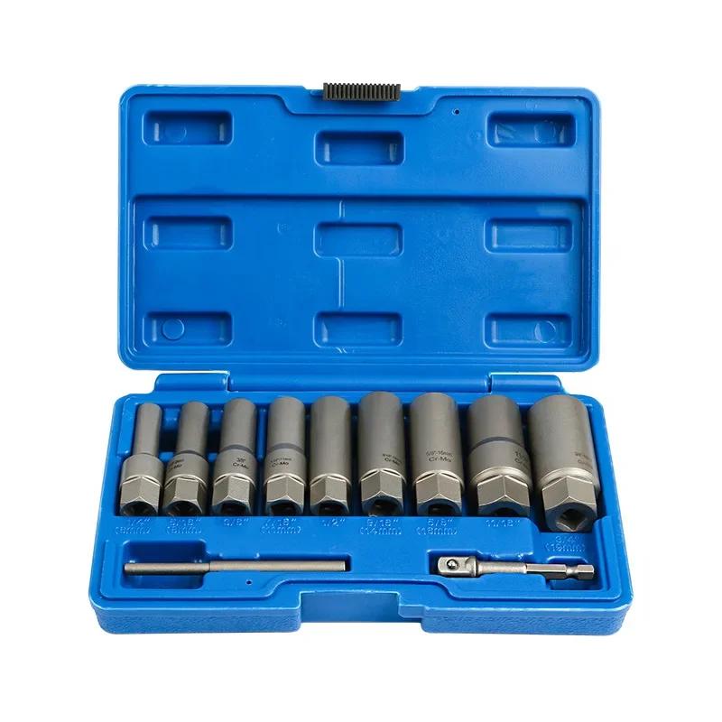 3 8 Inch Drive Wheel Nut Remover Extractor Sizes 1 4 To 19mm Assists In Rounded Nuts 3 8 Drive Socket Set Bolt
