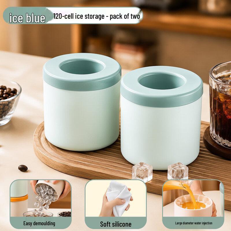 ZISIZ Silicone Ice Cube Mold Tray