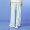 Skechers Sun Protection Pants Solid Color Mid Waist Quick Dry Straight Loose Casual Pants Women Pants Lily-Green L224W069-0215