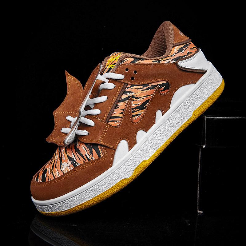 

2025 spring and summer new couple trend board shoes ins trend thick sole heightening fashion board shoes casual sports shoes 45