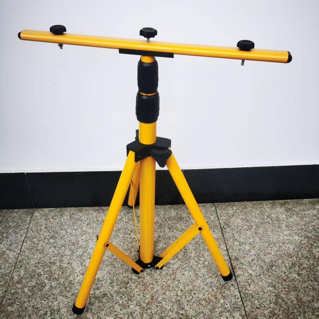 Portable Retractable Floodlight Stand for Night Market and Shooting Range