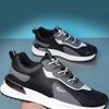 New Versatile Running Sneakers Men's Trendy Sports High-end Casual Non-slip Wear-resistant Shoes Soft-soled Leather Shoes