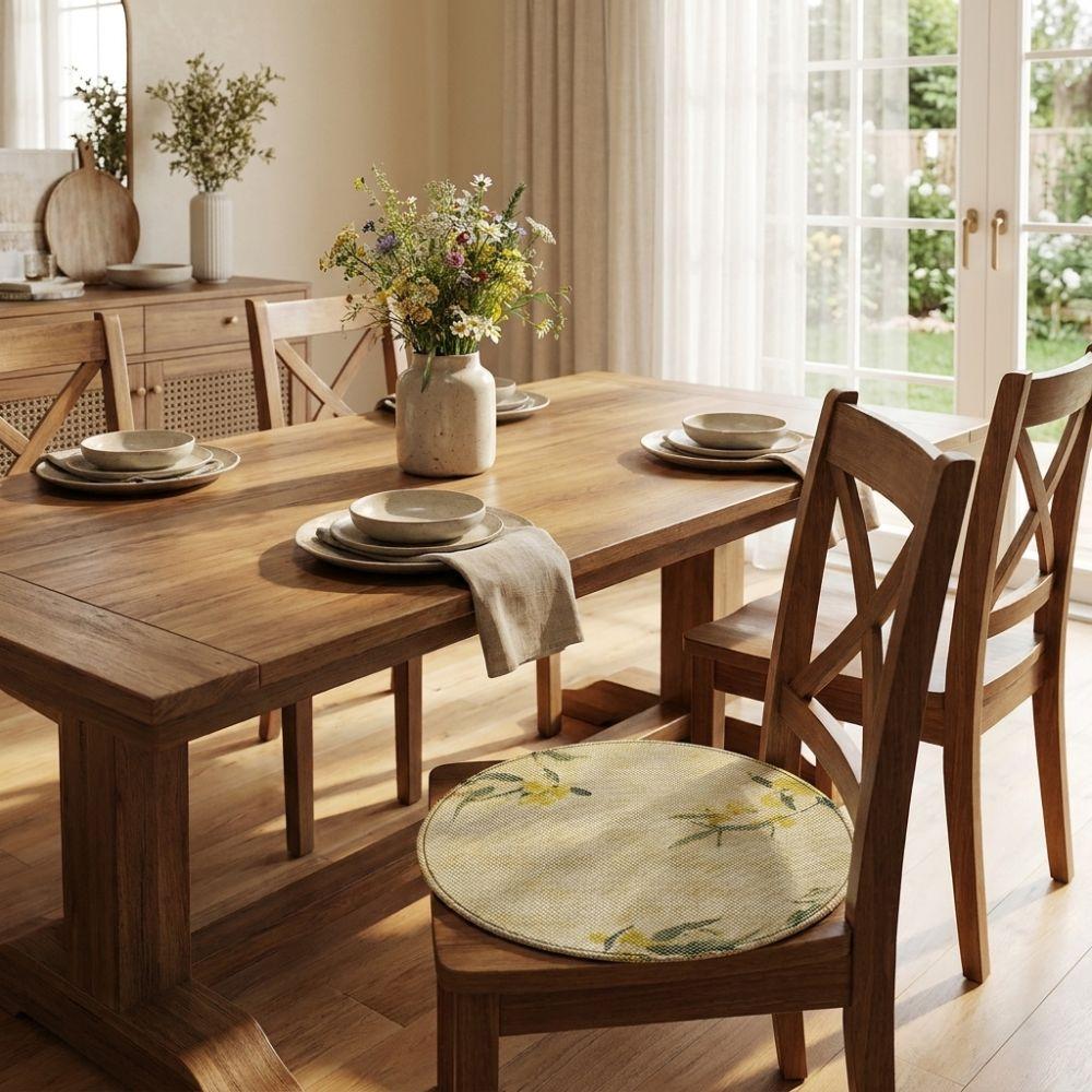 Chinese Style Tatami Mat Thickened Chair Cushion Removable Chair Mat Restaurant