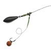 2st Carp Fishing Rig Line Heli Leadcore Leader 100cm/45lb Camo Green/Camo Brown För Karp Helikopeter Rig Tillbehör Tackle