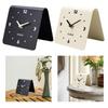 Minimalist Tabletop Desk Clock Acrylic Silent Analog Design for Modern Bedroom Shelf Bedside Home Decoration