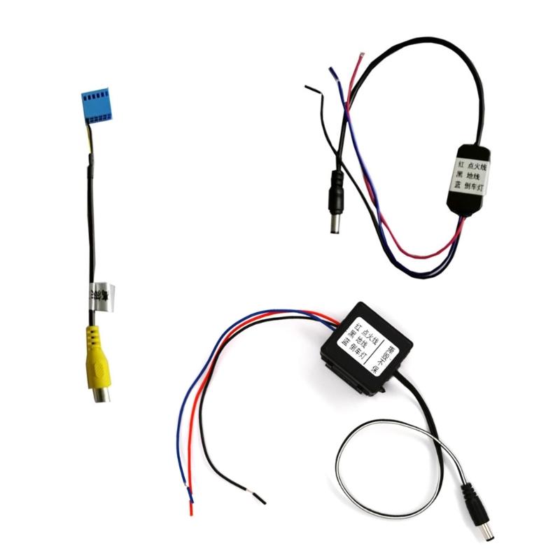 Car RCA Rear View Camera Plus Timer Relay Delay Filter Rectifier RCD330 PQ MIB RCA Conversion Cable Adapter Accessories